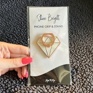 Phone Gold Phone Grip & Stand